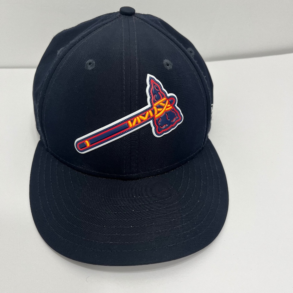Atlanta Braves New Era Unisex MLB Fan Hat 59Fifty One Size Black